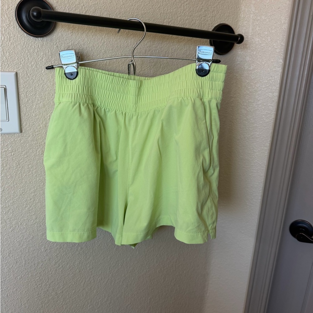 Athleta Light Green Women's Athletic Shorts